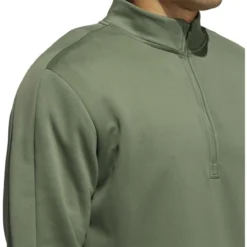 ADIDAS AdiCross Quarter Zip 22 ADIDAS AdiCross Quarter Zip -Golf Bag Sales adidas adicross quarter zip natural green 03 45681.1659042526