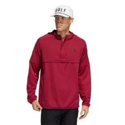 ADIDAS Anorak 1/2 Zip Pullover 44 ADIDAS Anorak 1/2 Zip Pullover -Golf Bag Sales adidas anorak 1 2 zip pullover legacy burgundy 01 45690.1676580204