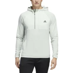 ADIDAS Fleece Anorak 1/4 Zip -Golf Bag Sales adidas fleece anorak 1 4 zip linen green 01 04744.1673901342