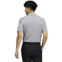 ADIDAS HEAT.RDY Heather Polo -Golf Bag Sales adidas heat rdy heather polo grey three 02 67551.1647960886