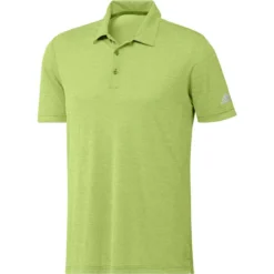 ADIDAS HEAT.RDY Heather Polo -Golf Bag Sales adidas heat rdy heather polo pulse lime 01 79090.1647960886