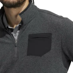 ADIDAS Pocket 1/4 Zip 22 ADIDAS Pocket 1/4 Zip -Golf Bag Sales adidas pocket 1 4 zip black 03 24515.1659042846