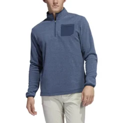ADIDAS Pocket 1/4 Zip 16 ADIDAS Pocket 1/4 Zip -Golf Bag Sales adidas pocket 1 4 zip crew navy 01 61775.1659042846