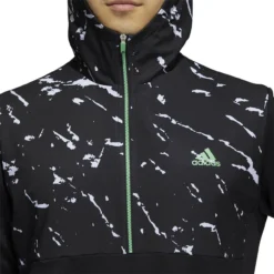 ADIDAS Primeblue COLD.RDY 1/4 Zip -Golf Bag Sales adidas primeblue cold rdy 1 4 zip black white 03 82689.1636650667