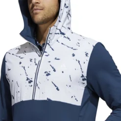 ADIDAS Primeblue COLD.RDY 1/4 Zip -Golf Bag Sales adidas primeblue cold rdy 1 4 zip crew navy white 03 75057.1636650667