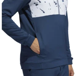 ADIDAS Primeblue COLD.RDY 1/4 Zip -Golf Bag Sales adidas primeblue cold rdy 1 4 zip crew navy white 04 16608.1636650667
