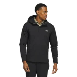 ADIDAS Ripstop 1/4 Zip Pullover Hoodie