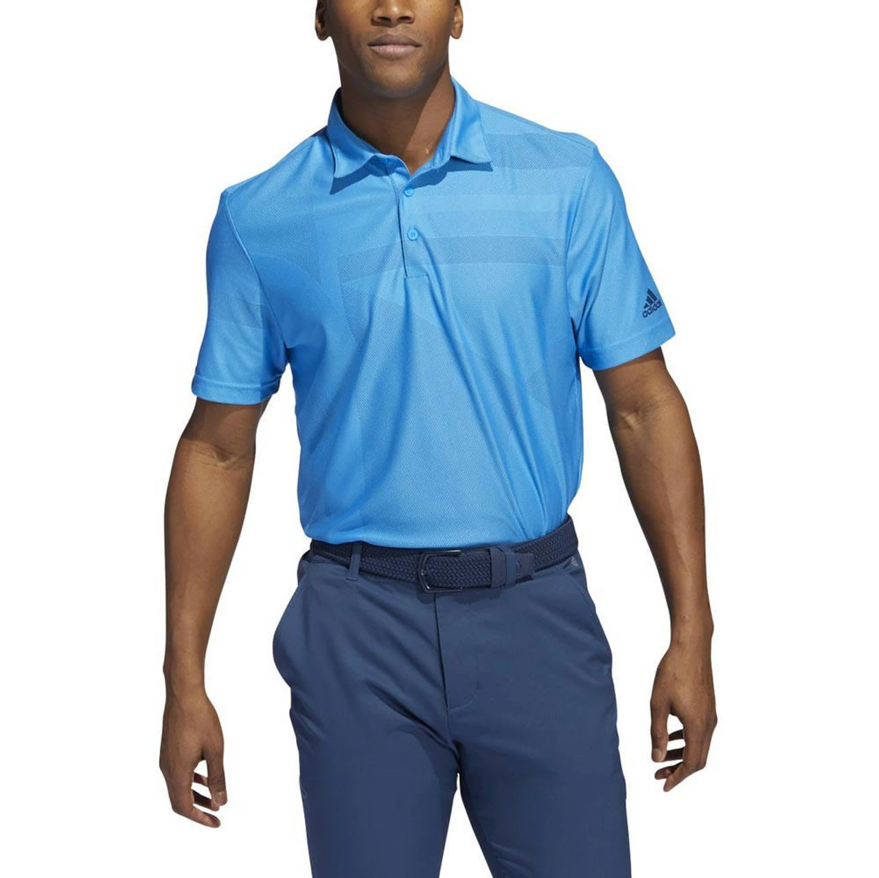 ADIDAS Shapes Jacquard Polo 1 ADIDAS Shapes Jacquard Polo
