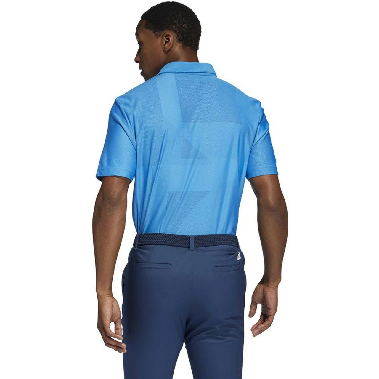 ADIDAS Shapes Jacquard Polo 2 ADIDAS Shapes Jacquard Polo - Image 2
