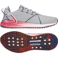 ADIDAS Men's Solarthon Golf Shoes -Golf Bag Sales adidas solarthon golf shoes grey two vivid red victory blue 03 16272.1662670476