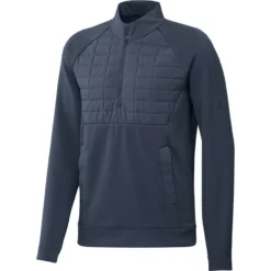 ADIDAS Statement 1/4 Zip -Golf Bag Sales adidas statement 1 4 zip crew navy 01 72794.1636651155