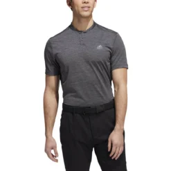 ADIDAS Texture Stripe Polo 40 ADIDAS Texture Stripe Polo -Golf Bag Sales adidas texture stripe polo black grey five 01 94903.1673902333