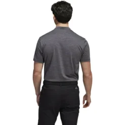 ADIDAS Texture Stripe Polo 32 ADIDAS Texture Stripe Polo -Golf Bag Sales adidas texture stripe polo black grey five 02 50173.1673904970