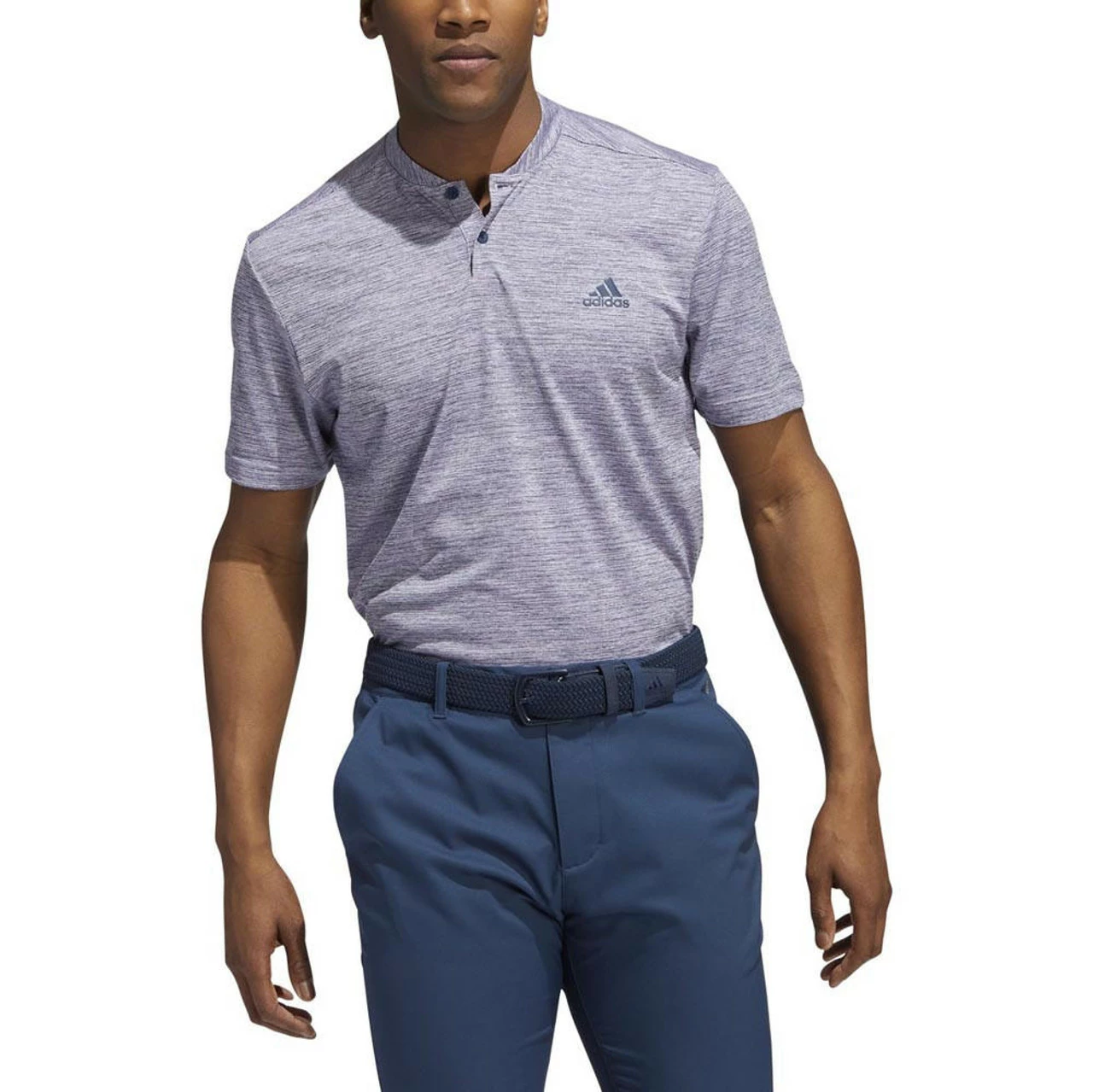 ADIDAS Texture Stripe Polo 3 ADIDAS Texture Stripe Polo - Image 3