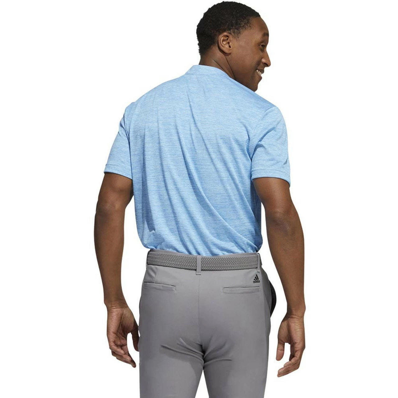 ADIDAS Texture Stripe Polo 6 ADIDAS Texture Stripe Polo - Image 6