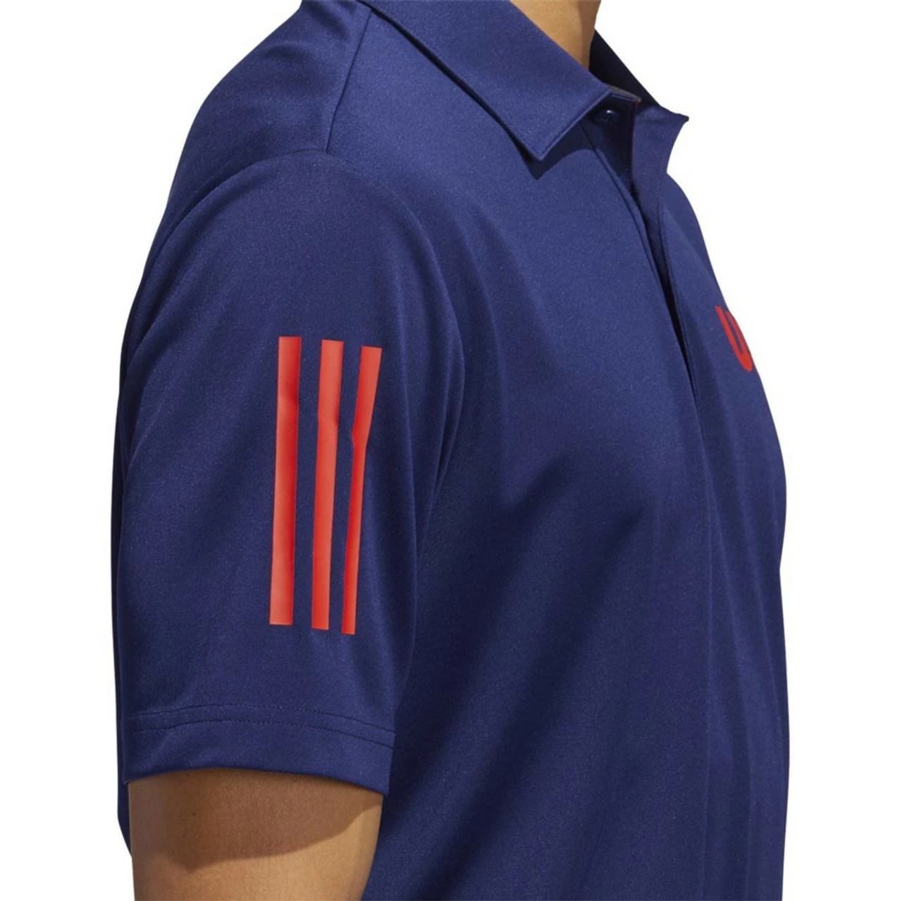 ADIDAS Ultimate365 USA Golf Solid Polo 4 ADIDAS Ultimate365 USA Golf Solid Polo - Image 4