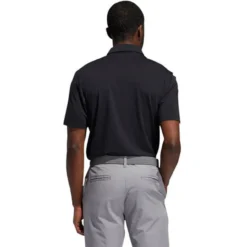 ADIDAS Ultimate365 Solid Polo - 2022 -Golf Bag Sales adidas ultimate365 solid polo 2022 black 02 52897.1673899490