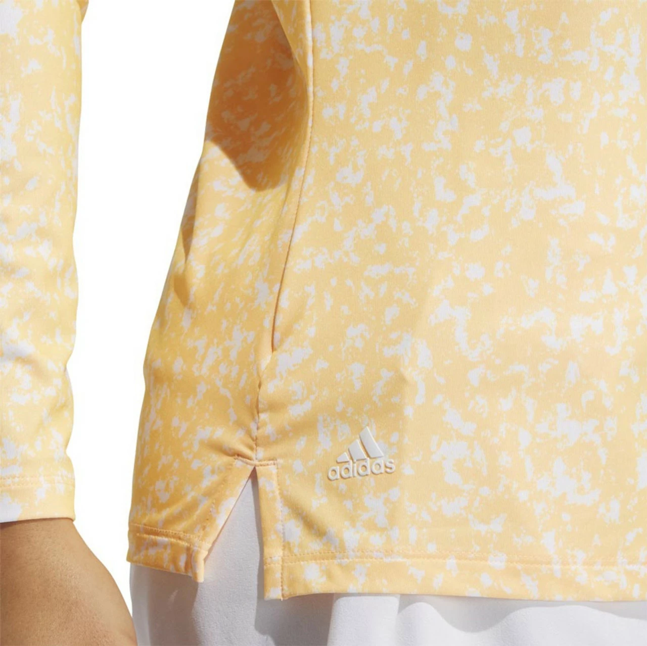 ADIDAS Women's AEROREADY UV50 Printed Long Sleeve 4 ADIDAS Women's AEROREADY UV50 Printed Long Sleeve - Image 4