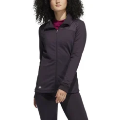 ADIDAS Women's COLD.RDY Full Zip Jacket - Previous Season Style -Golf Bag Sales adidas womens cold rdy full zip jacket previous season style noble purple 01 91204.1633103697