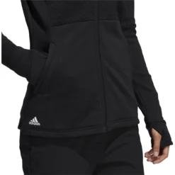 ADIDAS Women's COLD.RDY Full-Zip Jacket -Golf Bag Sales adidas womens cold rdy full zip jacket black 03 06152.1639085472