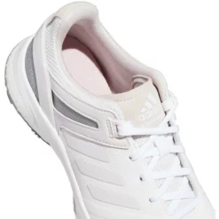 ADIDAS Women's EQT Spikeless Golf Shoes -Golf Bag Sales adidas womens eqt spikeless golf shoes white almost pink grey three 03 34155.1641232206