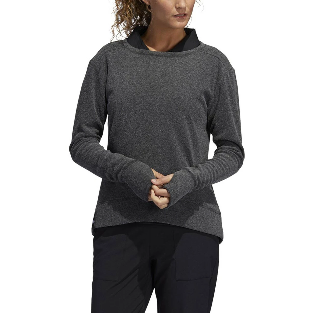ADIDAS Women's Fleece Sweatshirt 1 ADIDAS Women's Fleece Sweatshirt