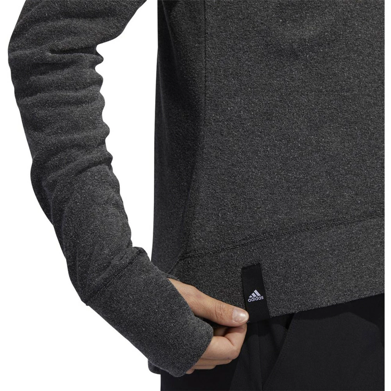 ADIDAS Women's Fleece Sweatshirt 3 ADIDAS Women's Fleece Sweatshirt - Image 3