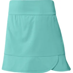 ADIDAS Women's Frill Skort - 16 Inch -Golf Bag Sales adidas womens frill skort 16 inch semi mint rush 01 45813.1678993889