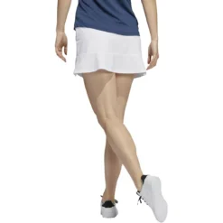ADIDAS Women's Frill Skort - 16 Inch -Golf Bag Sales adidas womens frill skort 16 inch white 02 19107.1678993891