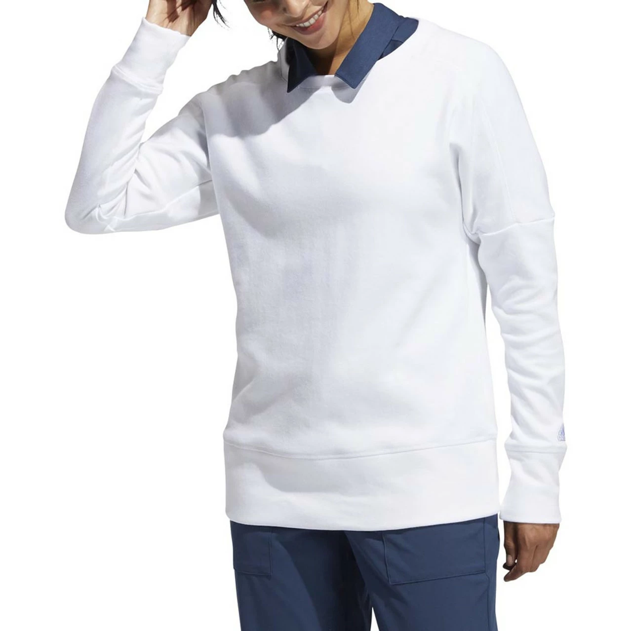 ADIDAS Women's Go-To Sweatshirt 9 ADIDAS Women's Go-To Sweatshirt - Image 9