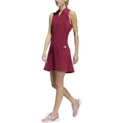ADIDAS Women's HEAT.RDY Sleeveless Dress 10 ADIDAS Women's HEAT.RDY Sleeveless Dress -Golf Bag Sales adidas womens heat rdy sleeveless dress legacy burgundy 01 54343.1662670170