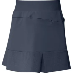 ADIDAS Women's Pleated Perforated Skort - 15 Inch -Golf Bag Sales adidas womens pleated perforated skort 15 inch crew navy 02 24441.1633118093