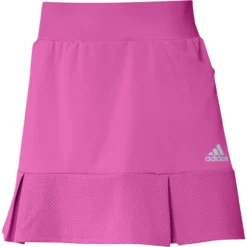 ADIDAS Women's Pleated Perforated Skort - 15 Inch