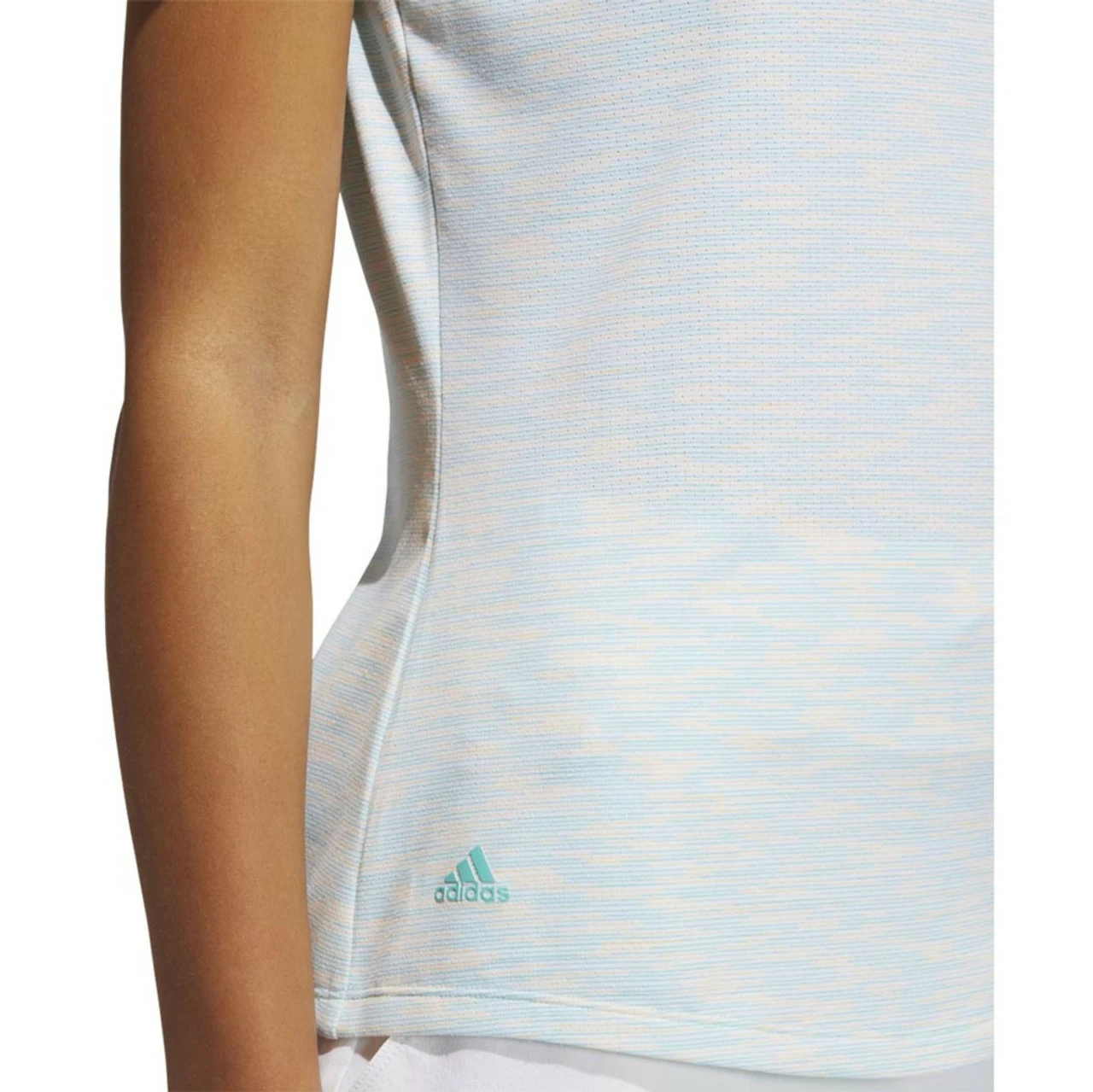 ADIDAS Women's Spacedye Polo 4 ADIDAS Women's Spacedye Polo - Image 4