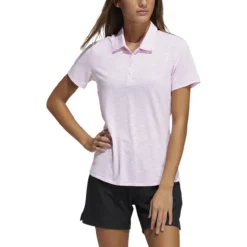 ADIDAS Women's Spacedye Polo 13 ADIDAS Women's Spacedye Polo -Golf Bag Sales adidas womens spacedye polo white screaming pink 01 16875.1631905137