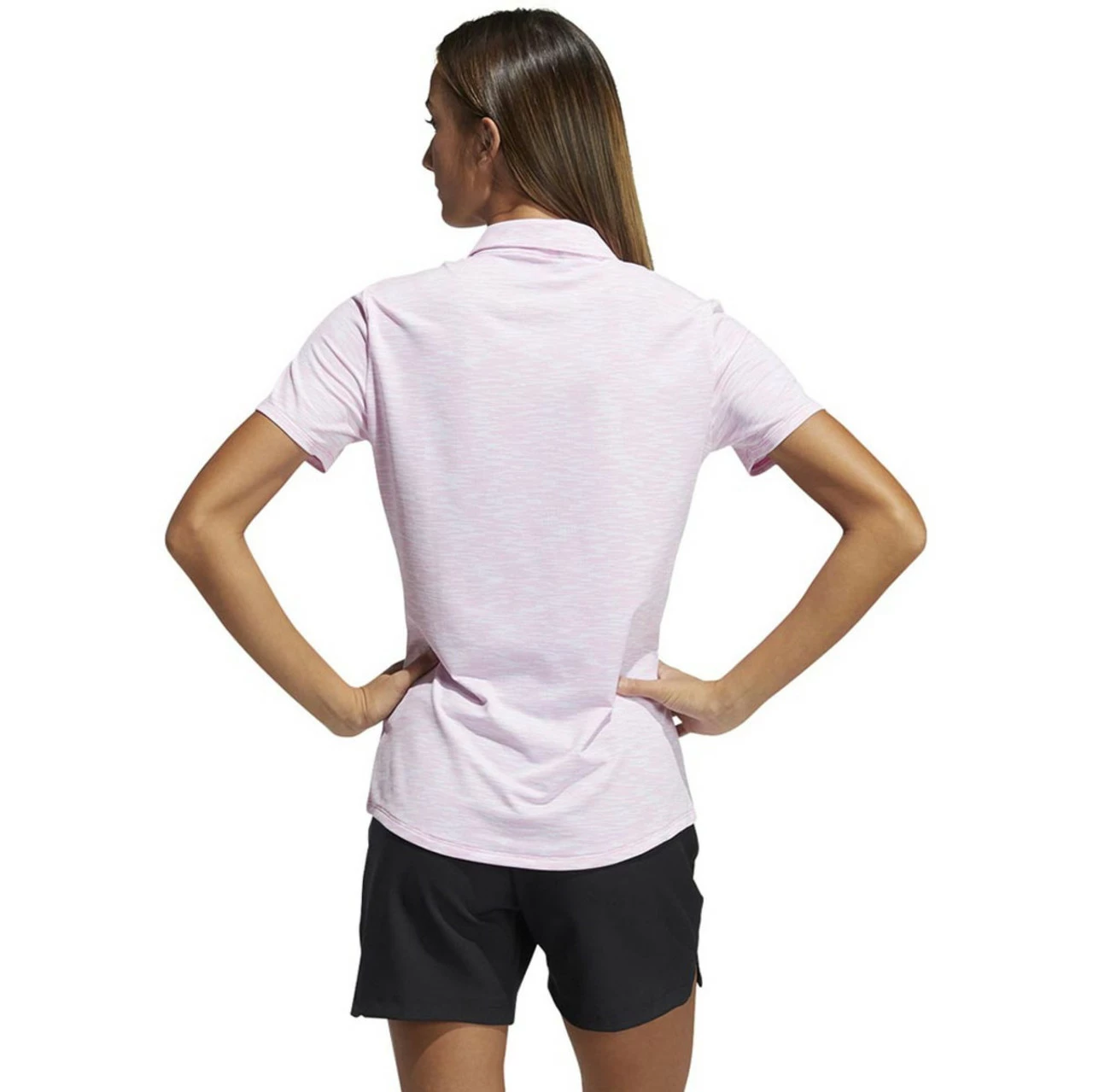 ADIDAS Women's Spacedye Polo 6 ADIDAS Women's Spacedye Polo - Image 6