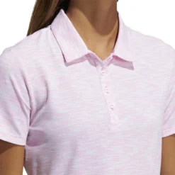 ADIDAS Women's Spacedye Polo 15 ADIDAS Women's Spacedye Polo -Golf Bag Sales adidas womens spacedye polo white screaming pink 03 39754.1631905137