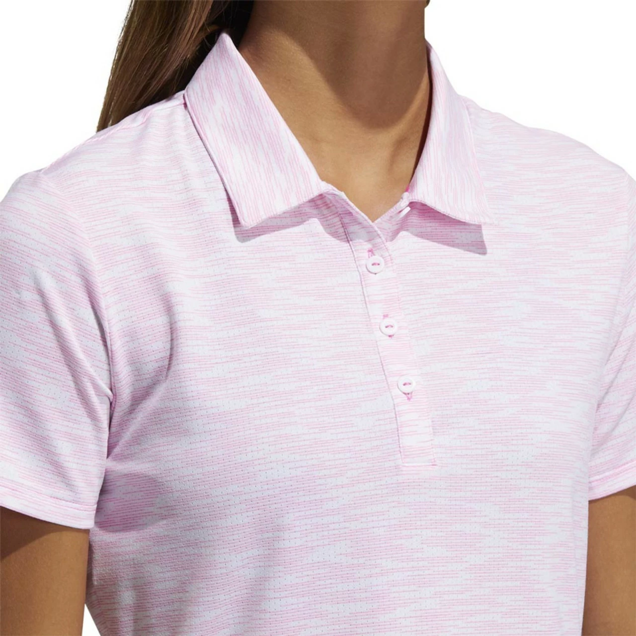ADIDAS Women's Spacedye Polo 7 ADIDAS Women's Spacedye Polo - Image 7