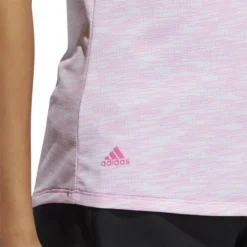 ADIDAS Women's Spacedye Polo 16 ADIDAS Women's Spacedye Polo -Golf Bag Sales adidas womens spacedye polo white screaming pink 04 83898.1631905137