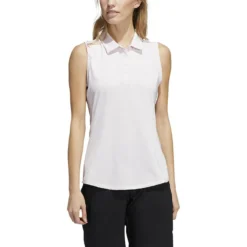 ADIDAS Women's Ultimate 365 Solid Sleeveless Polo -Golf Bag Sales adidas womens ultimate 365 solid sleeveless polo almost pink 01 23006.1662670227