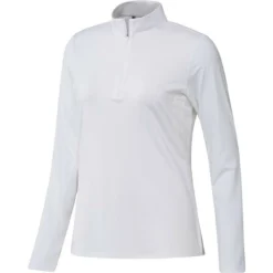 ADIDAS Women's Ultimate365 Sun Protection Shirt 18 ADIDAS Women's Ultimate365 Sun Protection Shirt -Golf Bag Sales adidas womens ultimate365 sun protection shirt white 01 46758.1676584125