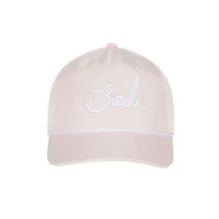 Bad Birdie "Bad" Rope Hat -Golf Bag Sales bad birdie bad rope hat pink white 01 69970.1678301000