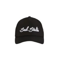Bad Birdie Script Hat -Golf Bag Sales bad birdie script hat black 01 98392.1647440698