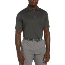 Callaway Cooling Micro Hex Polo -Golf Bag Sales callaway cooling micro hex polo asphalt 01 49163.1654718881