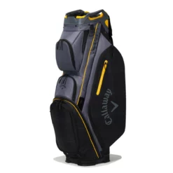 Callaway ORG 14 Mini Cart Bag - 2023 -Golf Bag Sales callaway org 14 mini cart bag 2023 graphite black plaid goldenrod 01 65111.1676651145