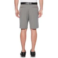 Callaway Stretch Solid Shorts With Active Waistband -Golf Bag Sales callaway stretch solid short with active waistband quiet shade 02 44114.1667574553
