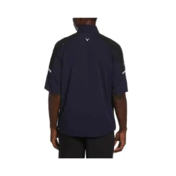 Callaway Swing Tech Blocked 1/4 Zip Windbreaker -Golf Bag Sales callaway swing tech blocked 1 4 zip windbreaker peacoat 02 50707.1644508098