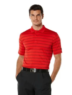 Callaway Ventilated Stripe Polo - Previous Season Style 9 Callaway Ventilated Stripe Polo - Previous Season Style -Golf Bag Sales callaway ventilated stripe polo previous season style tango red 01 04136.1632428509