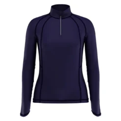 Callaway Women's Swing Tech Sun Protection 1/4 Zip -Golf Bag Sales callaway womens swing tech sun protection 1 4 zip peacoat 01 85555.1676577587