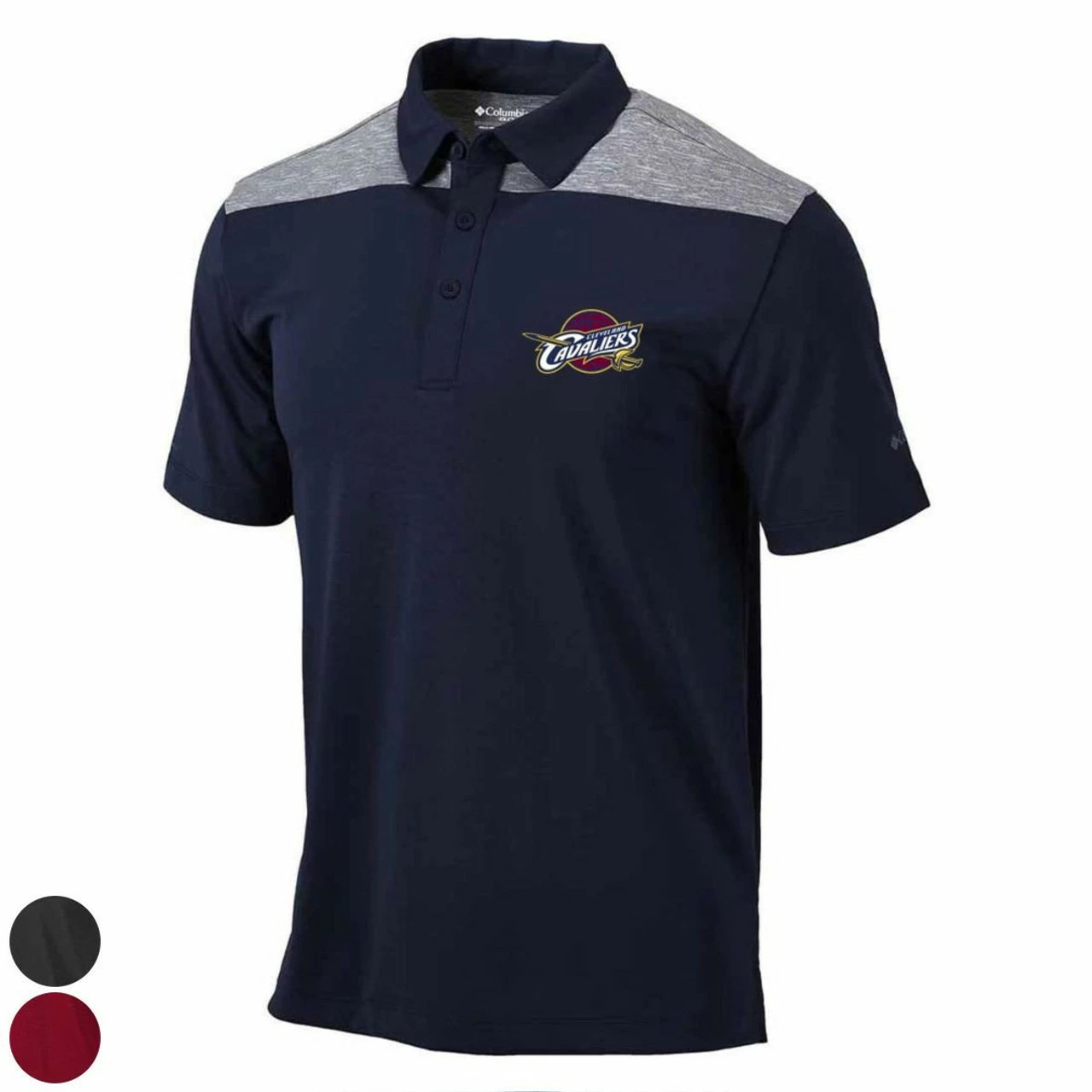 Columbia NBA Omni-Wick Utility Polo - Cleveland Cavaliers 1 Columbia NBA Omni-Wick Utility Polo - Cleveland Cavaliers